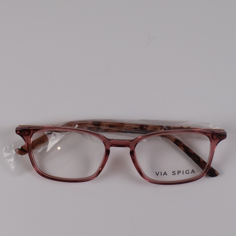 Via Spiga Frames Coura Mauve Tortoise 51-18-140 NWT $169